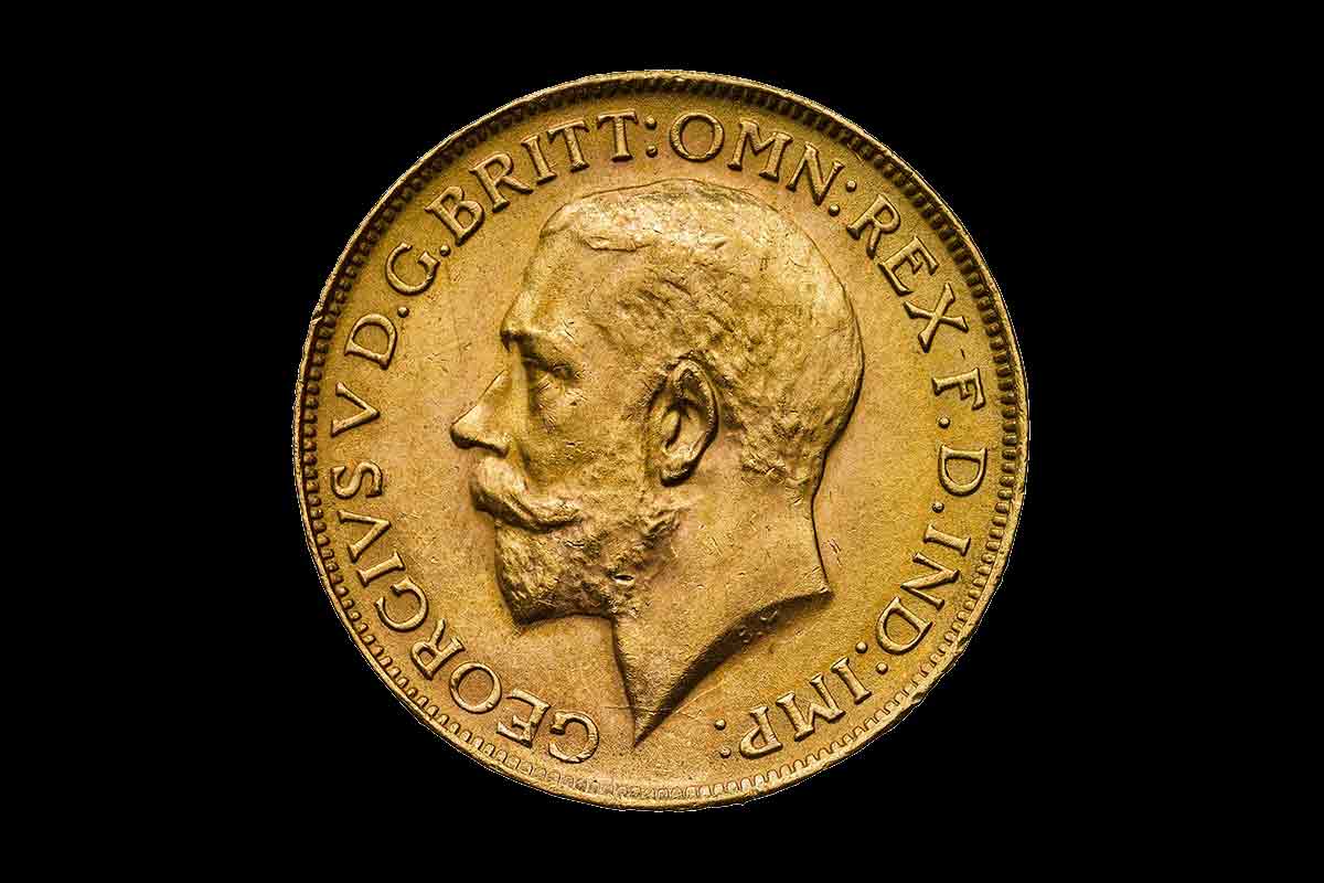Gold Sovereign 1912 « GEORGIVS V D.G.BRITT».