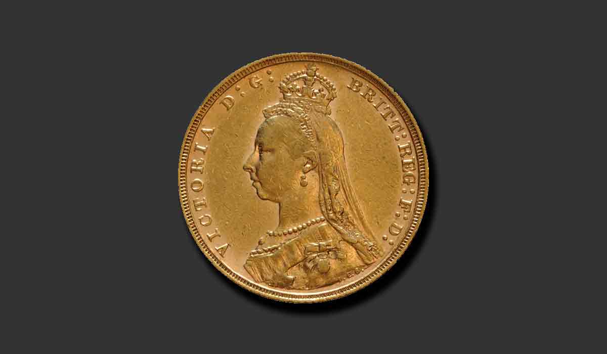 Gold Sovereign « Victoria DG Britt Reg » 1892.